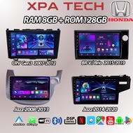 HONDA Head Unit 8+128GB For Jazz/Brio/BRV/HRV/CRV/Mobilio/Freed Android 14 Car IPS Screen Including 