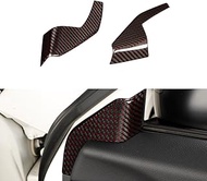 JSWAN Carbon Fiber Inner Door A Pillar Trim Cover For 11th Gen Civic Type r FL5 TypeR (2022 to now) 