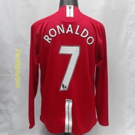 Soccer player jersey Cristiano Ronaldo Manchester United 2007 2008 2009 home shirt jersey 237925 Lon