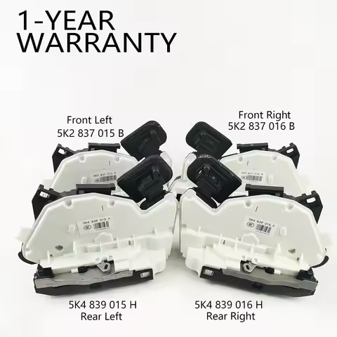 Door Lock Actuator Right-hand drive For VW BEETLE GOLF JETTA 5K2837015B 5E2837015 5K2837016B 5E28370