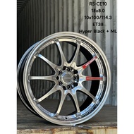 RS PERFORMANCE Sport Rim Volkracing CE28 (RS-CE10) 18x8.0jj 10h 10kaki rim baru made in Thailand (pr