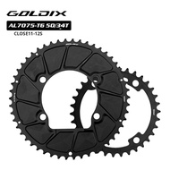 จานโซ่ GOLDIX 110BCD 2X แบบ Double Chainring AERO สำหรับ SHIMANO DURA-ACE R9200 ULTEGRA R8100 105 R7