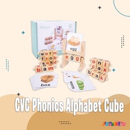 CVC Phonics Alphabet Cube/Cvc Words/Learn to Read