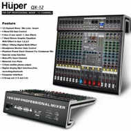 Terbatas! Mixer Audio 12Ch Huper Qx12 Original Huper Qx12 Qx12