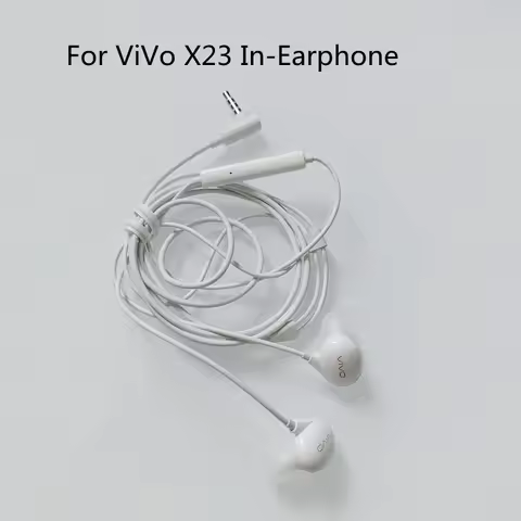 Vivo Y30 X23 X30 X27 Z5X Z1 IQOO Z3 8 Pro Earphone 3.5mm In-Ear Wired Control Headsets With Micropho