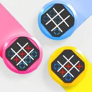 1pc Round Smart 4-In-1 Tic Tac Toe Game Toy For Kids, Includes 1V1 Battle, Whack-A-Mole, Memory Chal