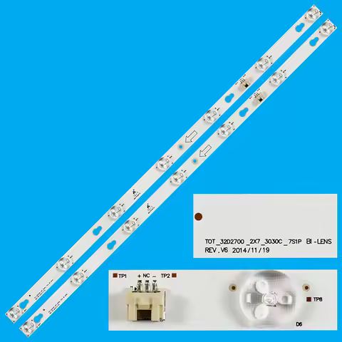 LED Backlight Strips For FLTV-32T21 TCL LED32D2710 L32F1610B L32F1620E L32F1680B TF-LED32S19 32S3750