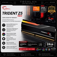 G.SKILL TRIDENT Z5 NEO - BLACK | CL40 | 6000MHZ | 1.35V | 1x24GB | INTEL XMP / AMD EXPO | DDR5 DESKT