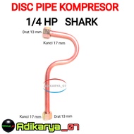 Selang Tanda Tanya Kompresor 1/4 HP Selang Kompresor 1/4 HP Discharge Pipe B Kompresor 1/4 HP SHARK