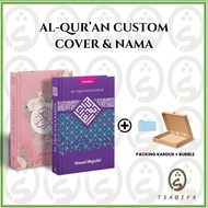Custom Quran Can Write Name on Cover Size A5 HC Al Quran Translation Al Quran Latin Quran Tajweed
