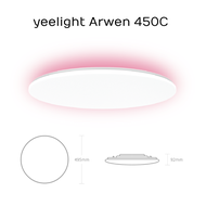 Yeelight Arwen Ceiling Light C Series & S Series| WiFi App Control | Color Mood Light | Quick Change