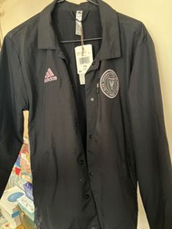 Adidas Inter Miami Coach jacket Beckham Messi 國際邁阿密