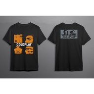 READY STOCK COLDPLAY LOGO TSHIRT