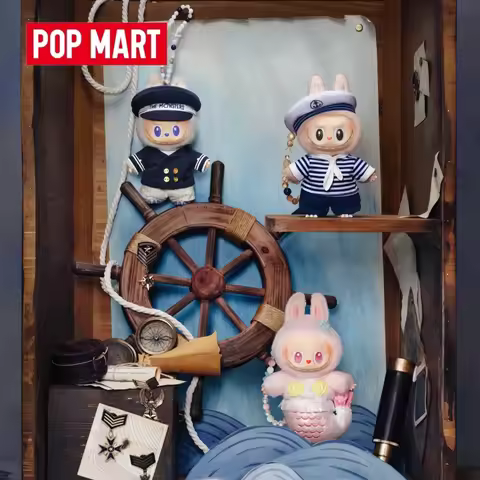 Hot Selling Genuine Popmart Flying Labubu Series Hanging Card Peripheral Surprise Blind Box Collecti