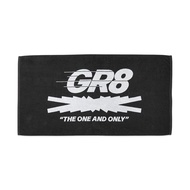 LE SSERAFIM x GR8 Collaboration Beach Towel Black Unused