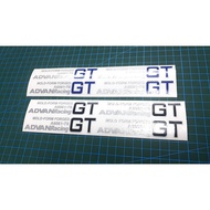 Advan GT - rim sticker