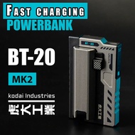 BT-20 Wingman Fast Charging Power Bank Creative Model Replaceable PowerBank Bateri Li-po Battery