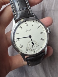 德國 Stowa Marine Original Roman Mechanic Old Logo handwind 手上鏈軍錶