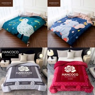 HANCOCO Velvet Rabbit Fur Blanket Printed with 5D Patterns Super WARM, Soft and Smooth 2M3X2M Weight