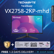 Viewsonic VX2758-2KP-mhd | 27" 2K 144Hz | QHD Gaming Monitor
