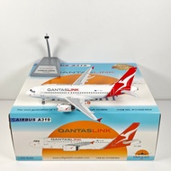 Inflight IF319QF0624 1: 200 Australian Airlines A319 VH-8NP Alloy Aircraft Model