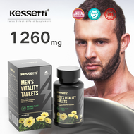 [60 Tablets]Swiss Mens Vitality Max Formula |   4X Actives (Tongkat Ali 25% Damiana 37.5%) |   Stami