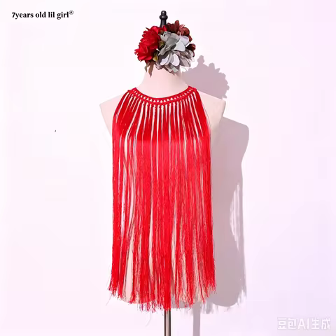Flamenco Scarf Tassel Show New 2026 Unique Cultural Fashion Accessory CBD66