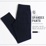 GOODWIN - 9717 SPANDEX PANTS กางเกงขายาว ผู้ชาย ผ้ายืด สีพื้น Slim fit