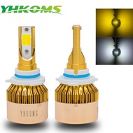 YHKOMS Auto H11 Led Bulbs H7 LED 9005/HB3 9006/HB4 Car Headlights H4 H8 H1 H3 880 881 H27 3000K 6000