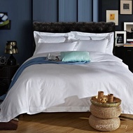 Five-Star Spring Back to Earth Hotel Cloth Grass Four-Piece Set Bedding Supplies 60 Hotel Jacquard H