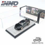 INNO 1:64 PANDEM R33 Skyline (BCNR33) Black Diecast Model Car