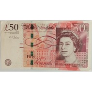Old series £50 Pound Sterling note