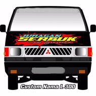 L300 Front Sticker Pick Up Front Sticker Carry Front Sticker L300 Carry Sticker CUTTING STICKER