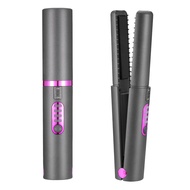Japan AKIRA Portable Mini USB Wireless Cordless 2 in 1 Ceramic Hair Straightener Curler Flat Irons C
