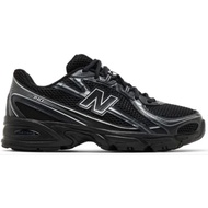 NB 740V2 Black Silver Metallic Shoes SKU U740BM2