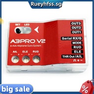 A3 Pro V2 6- Gyro Gyroscope Stabilizer for RC Fixed-Wing/-Wing V-Tail Airplanes Flight Controller/El