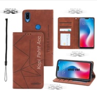 Case Vivo V9 Y85 Vivo 1727 1723 1726 1729 Flip Cover Wallet Sarung Hp Casing Dompet Flip Magnet