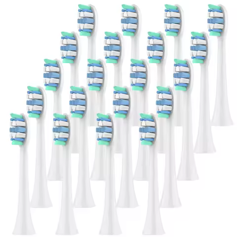 Replacement Toothbrush Heads Compatible with Philips Sonicare Soft Replacement Electric Brush Head 4