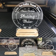 Birthday gifts engraved upon request, meaningful gifts for lovers, relatives, friends,..