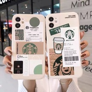 Soft Case Starbucks Oppo A16 A15 Silikon Casing