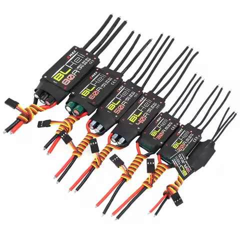 BLHeli ESC 80A/12A / 20A / 30A / 40A /50A/60A two-way Brushless ESC for RC Pneumatic Underwater Prop