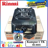 Kompor Gas 1 Tungku Rinnai 301S / Kompor Rinnai 1 Tungku / Kompor Rinai 1 Tungku / Kompor 1 Tungku /