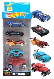 1 pak hotwheel die-cast metal isi 5 pcs