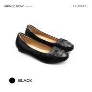 LA BELLA รุ่น FRINGE BOW - BLACK