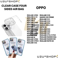CLEAR CASE SIDED AIRBAG REALME 3 PRO 5/5I/5S 6 6 PRO 7 7I/C17 7 PRO 8 4G/8 PRO 8 5G 8I 9 PRO 5G 9 PR