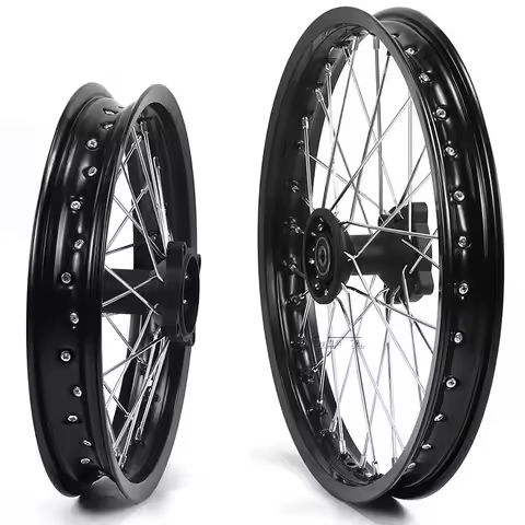 Off-road Motorcycle Wheel Aluminum Alloy Wheel Hub 1.60-19 Inch Aluminum Wheel Rim 1.85-16 Inch Tire