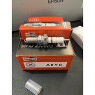 Champion A8yc Mega pro, tiger, GL max, cb spark plugs