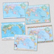 LAMINATED WORLD MAP –  (1 Pck = 1 Pcs)