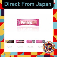 Asahi Ippon Manzoku Protein Bar Strawberry Flavor Snack (9-Pack) - Genuine Japan Import