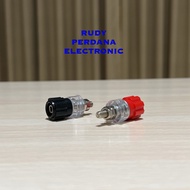 Binding POST SOCKET BANANA SOCKET 4MM MEDIUM TRANSPARENT 36MM